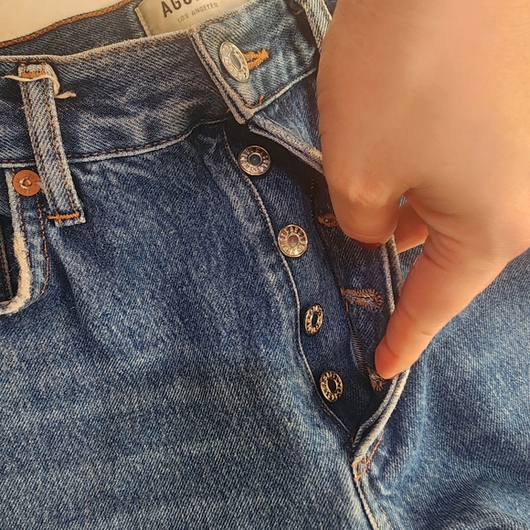 Agolde High Rise Blue Jeans - Riley - Picture 6 of 11